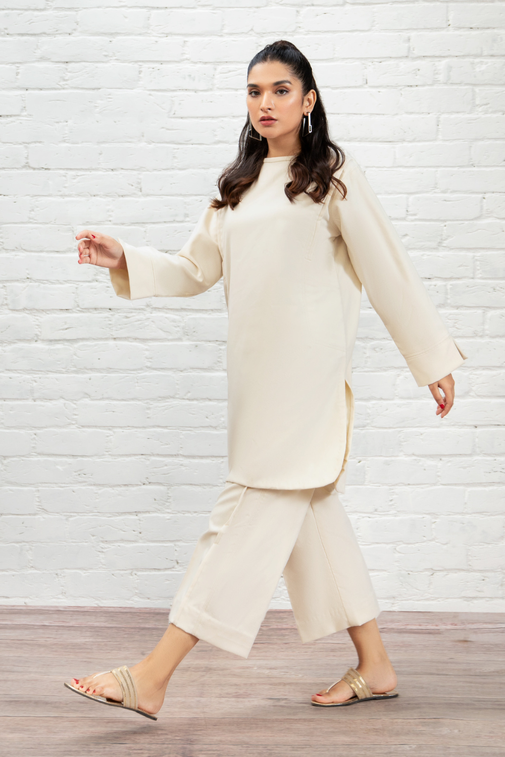 2 PC Stitched |  Woollen Shirt  + Trouser