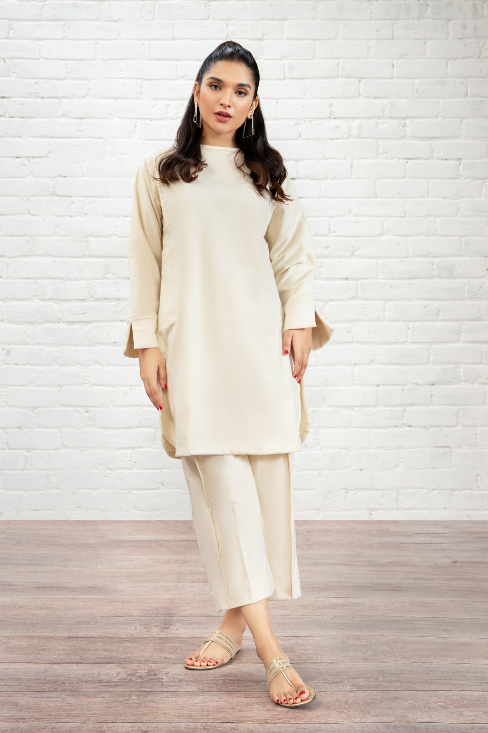 2 PC Stitched |  Woollen Shirt  + Trouser