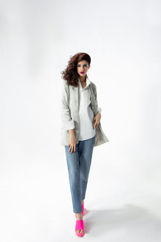 1 PC Stitched | Woollen Coat