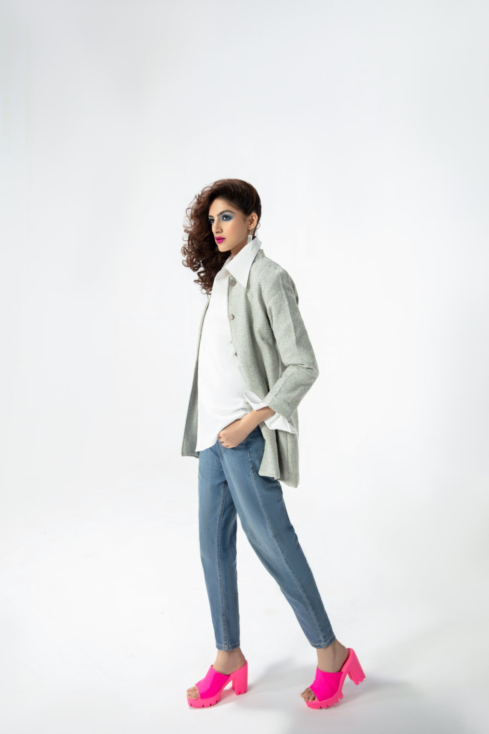 1 PC Stitched | Woollen Coat