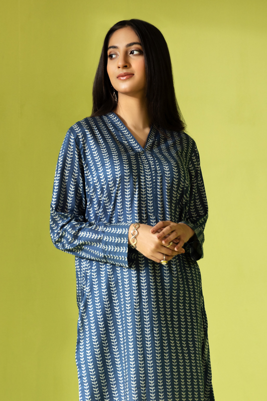 2 PC Stitched | Digital  Shirt + Trouser