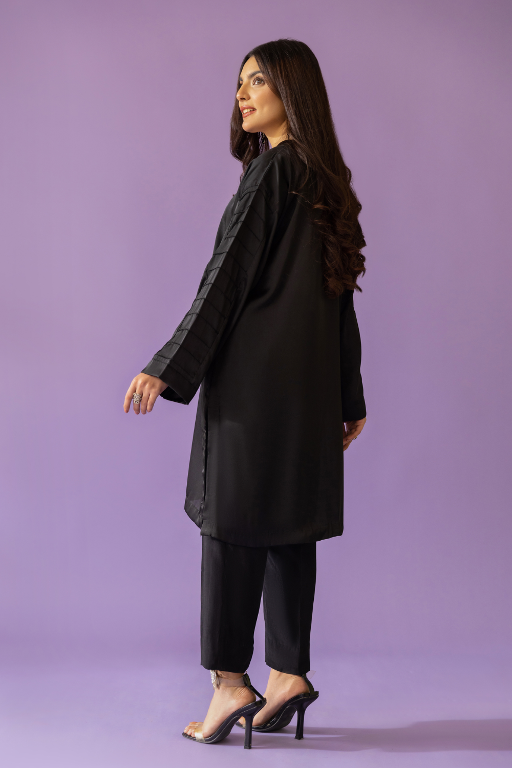 2 PC Stitched | Silk Shirt + Trouser