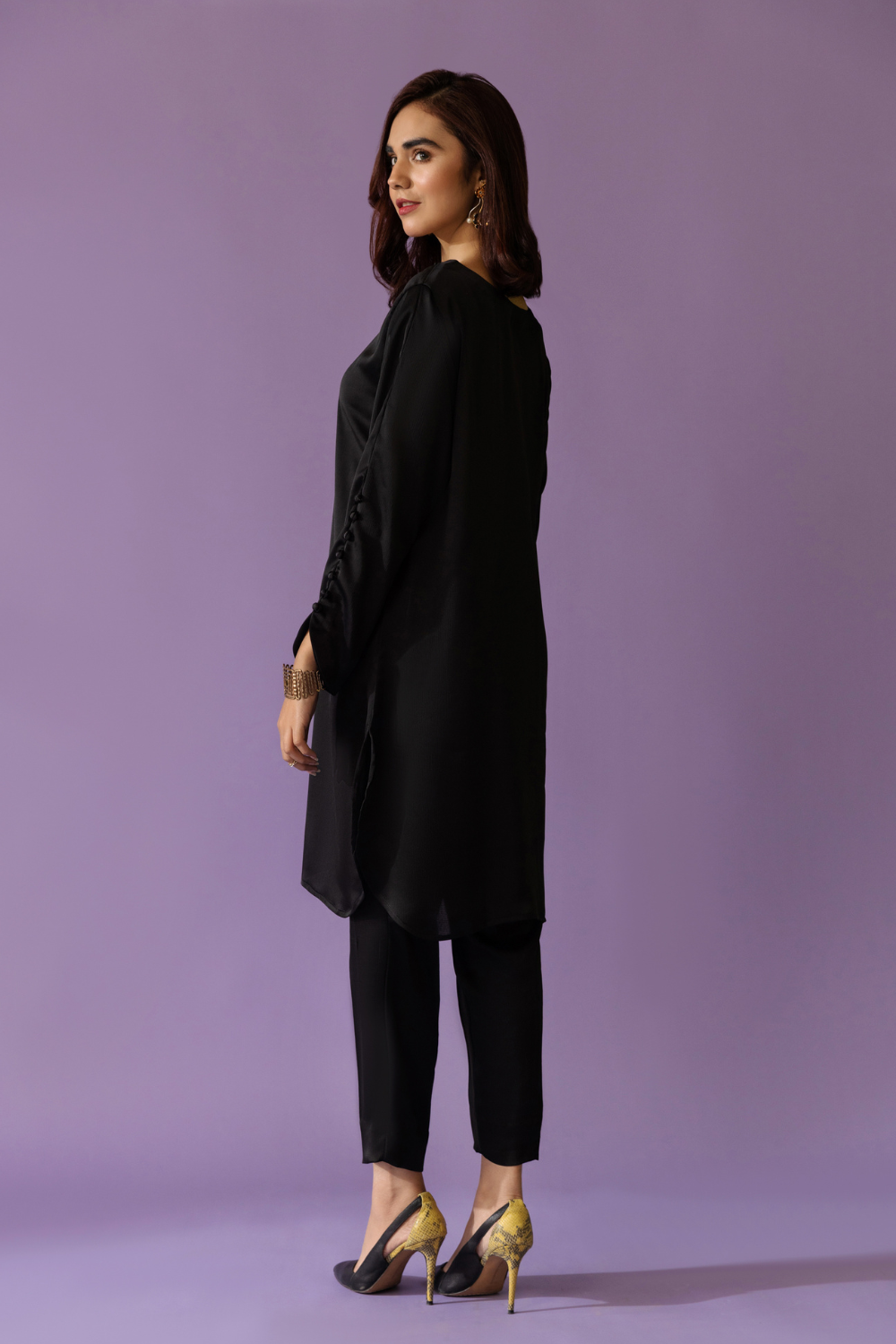 2 PC Stitched | Silk Shirt + Trouser