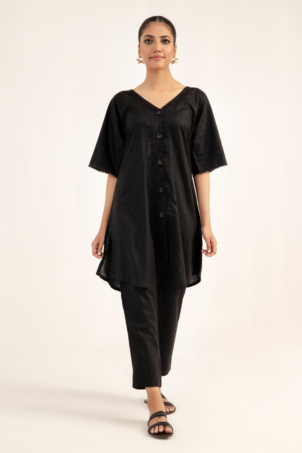 2 PC Stitched | Jacquard Shirt + Trouser