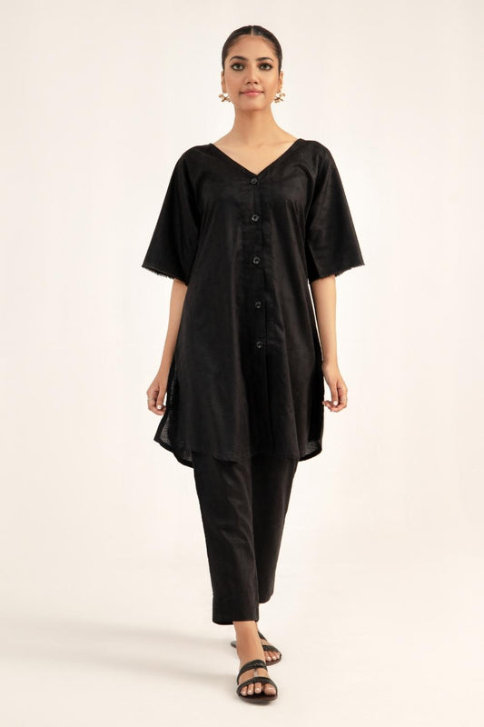 2 PC Stitched | Jacquard Shirt + Trouser