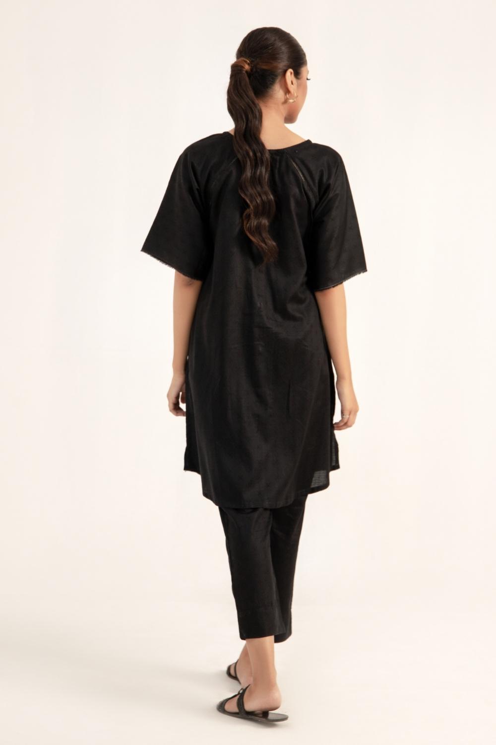 2 PC Stitched | Jacquard Shirt + Trouser