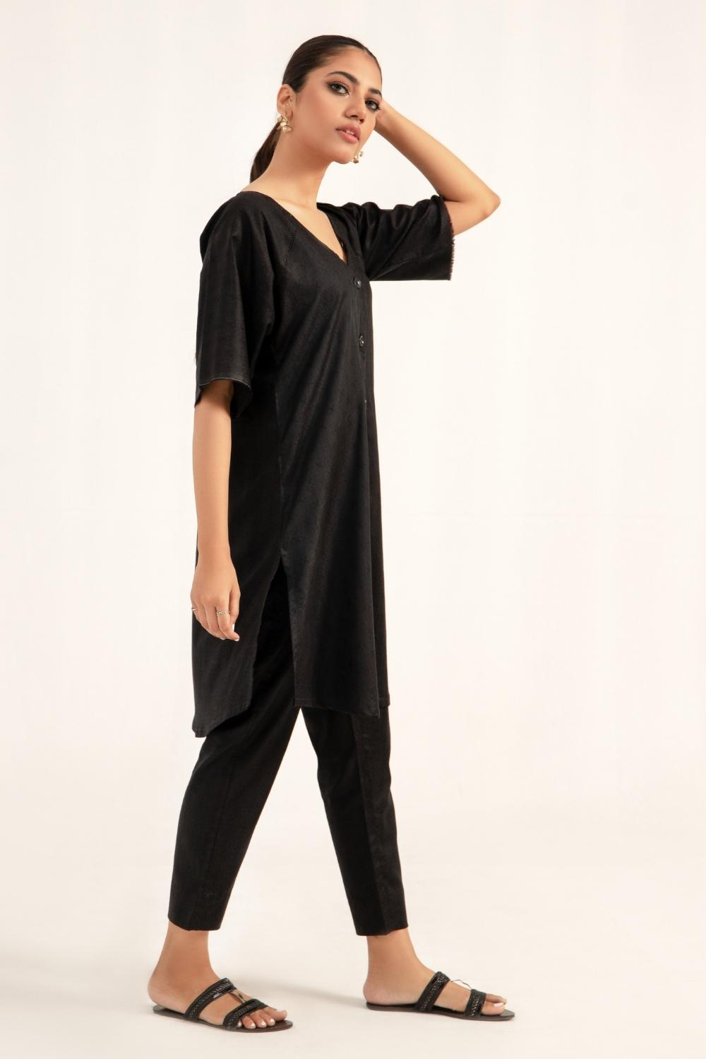 2 PC Stitched | Jacquard Shirt + Trouser