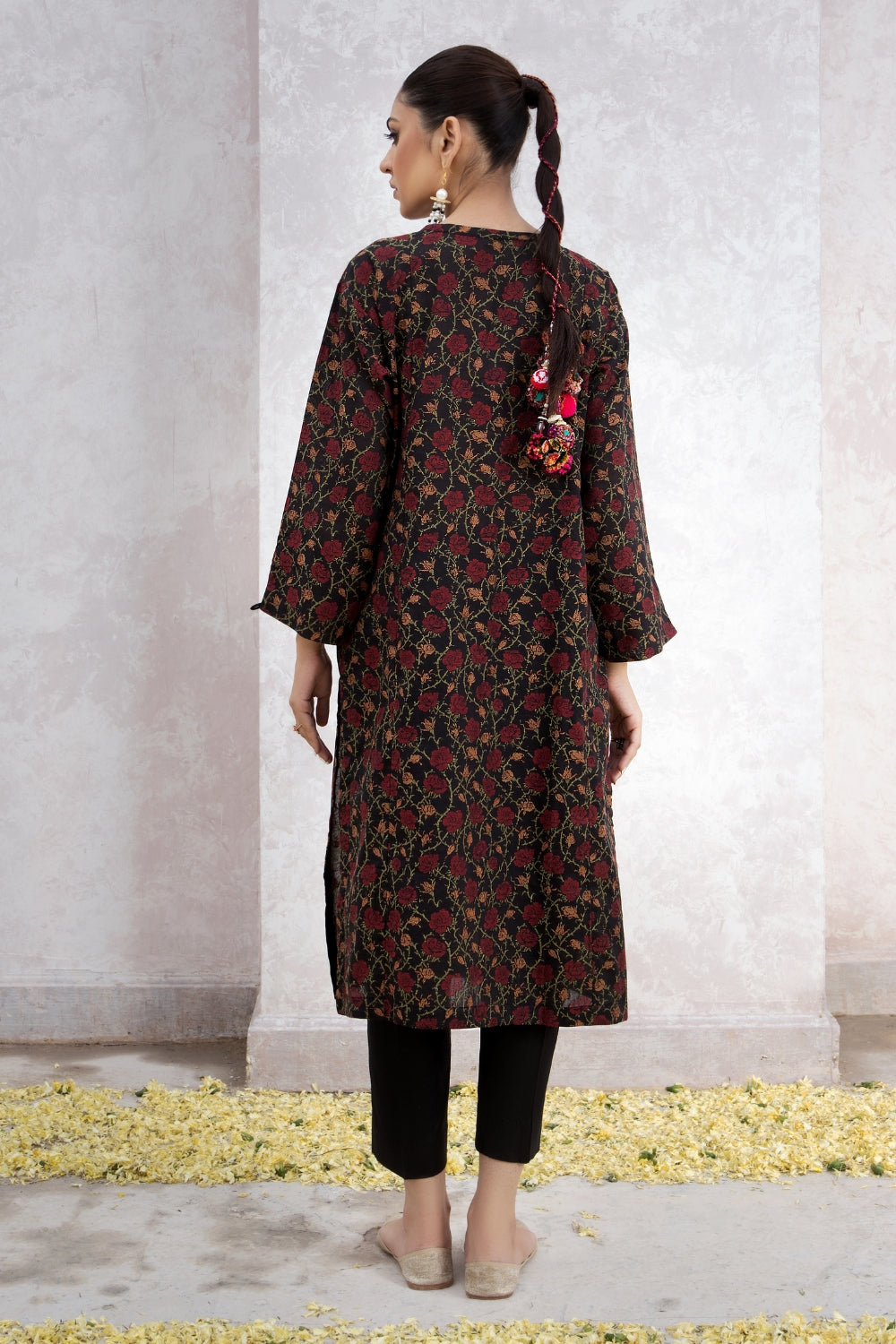 2 PC Stitched | Jacquard Shirt + Cambric Trouser