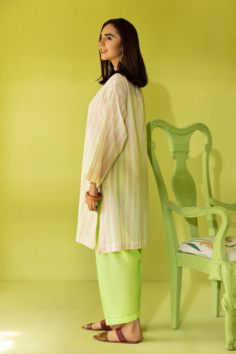 2 PC Stitched | Jacquard Shirt + Shalwar