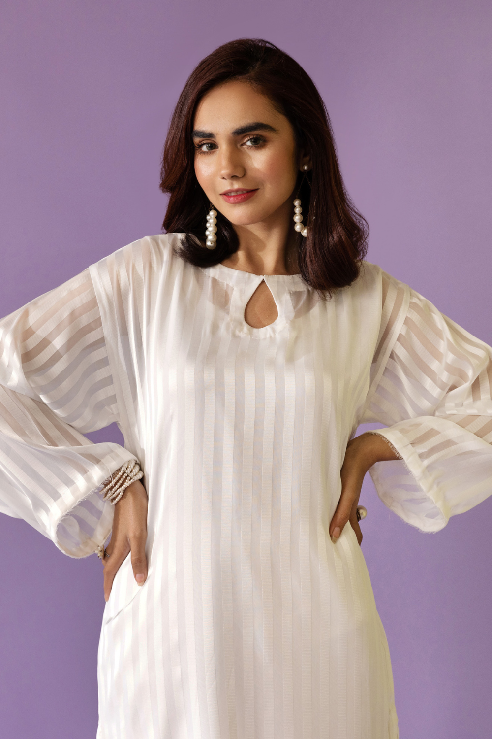 2 PC Stitched | Slub Linning Shirt  + Trouser