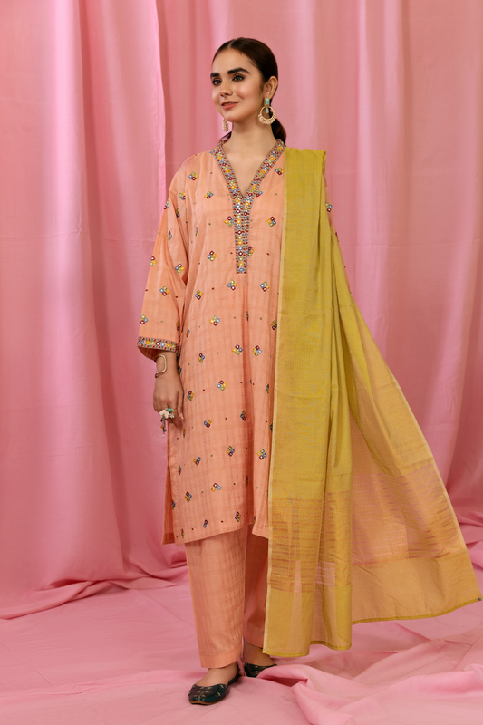 3 PC Stitched | Embroidered Lawn Suit