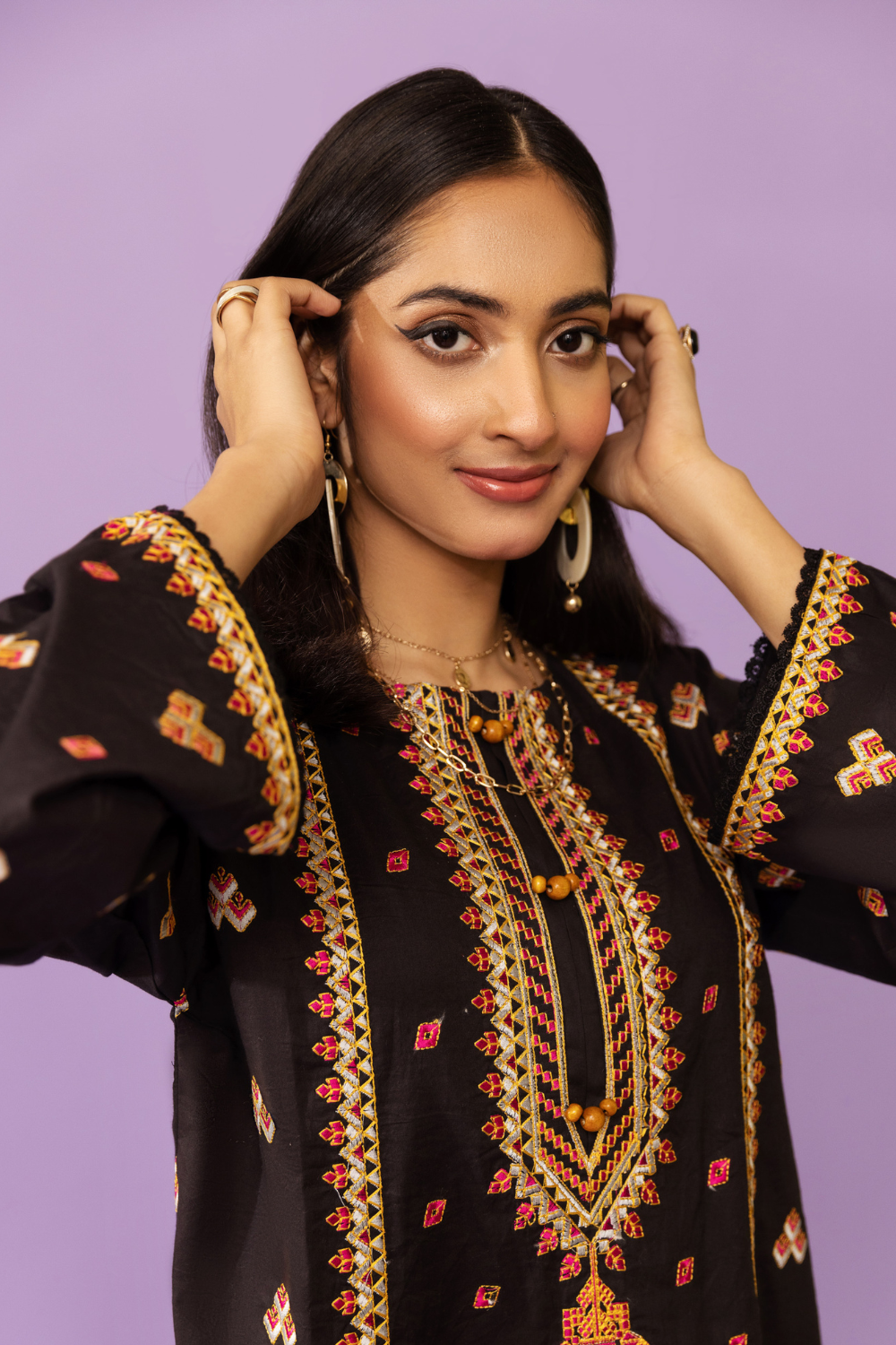 1 PC Stitched | Embroidered Lawn Shirt