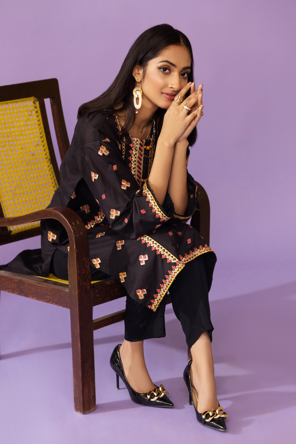 1 PC Stitched | Embroidered Lawn Shirt