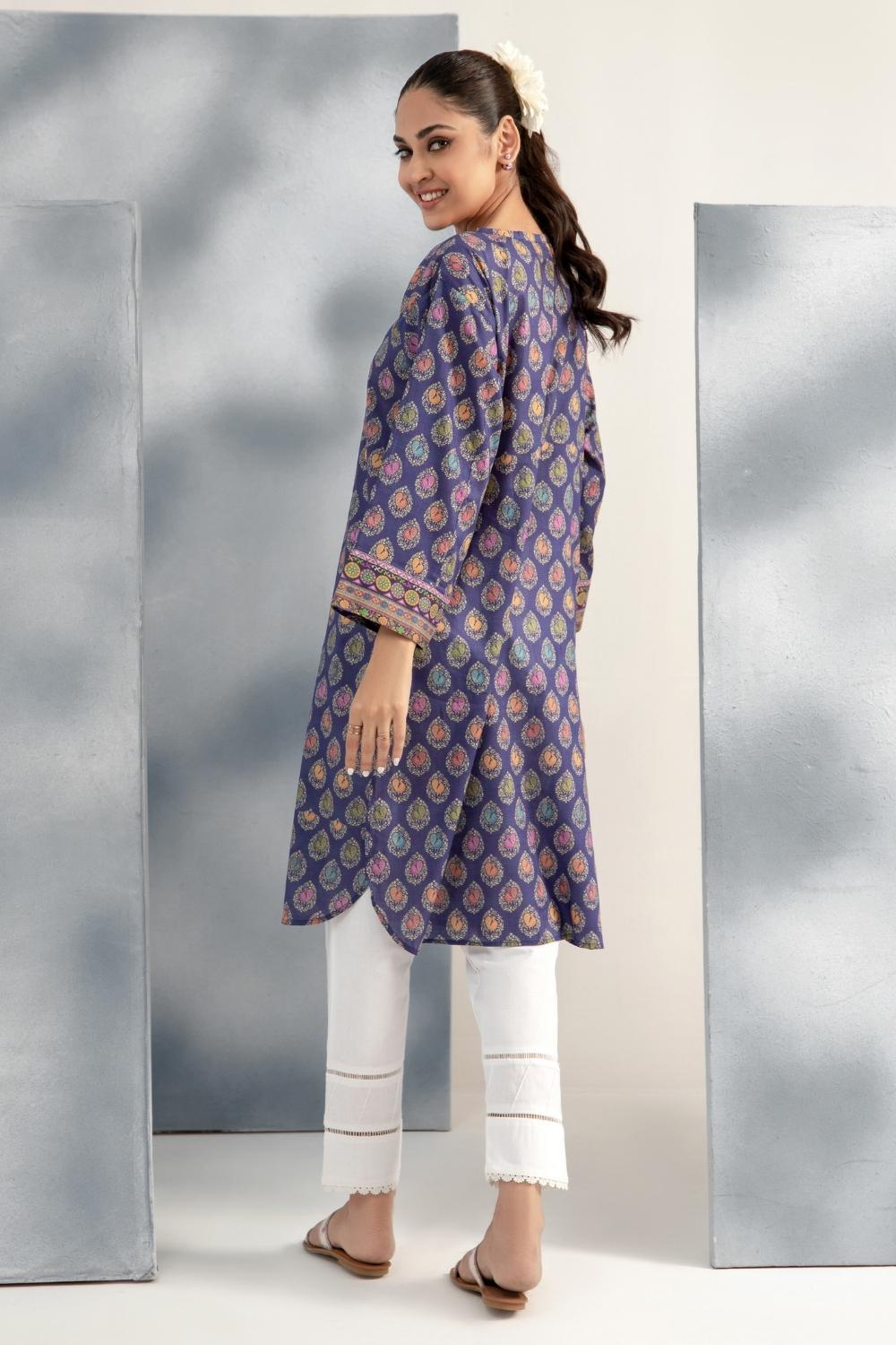 1 PC Stitched | Printed Lawn Shirt