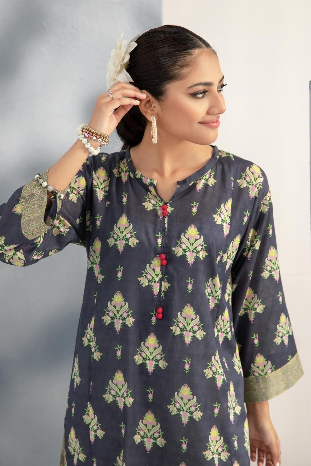 1 PC Stitched | Printed Lawn Shirt