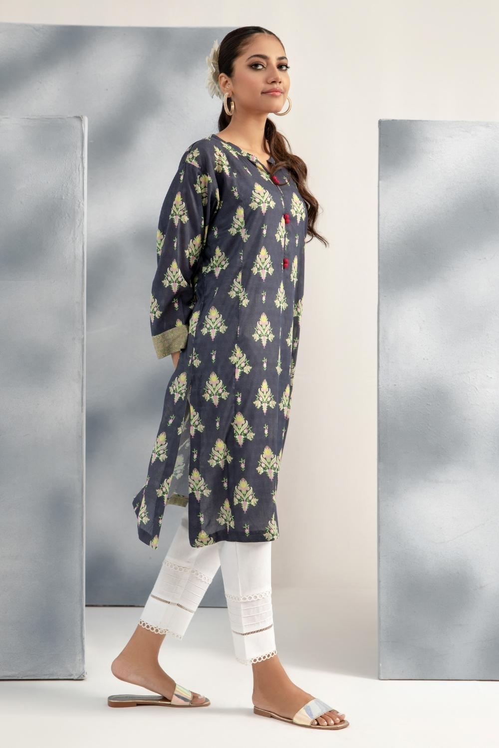 1 PC Stitched | Printed Lawn Shirt