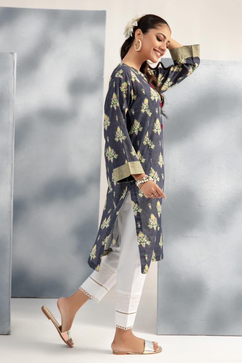 1 PC Stitched | Printed Lawn Shirt