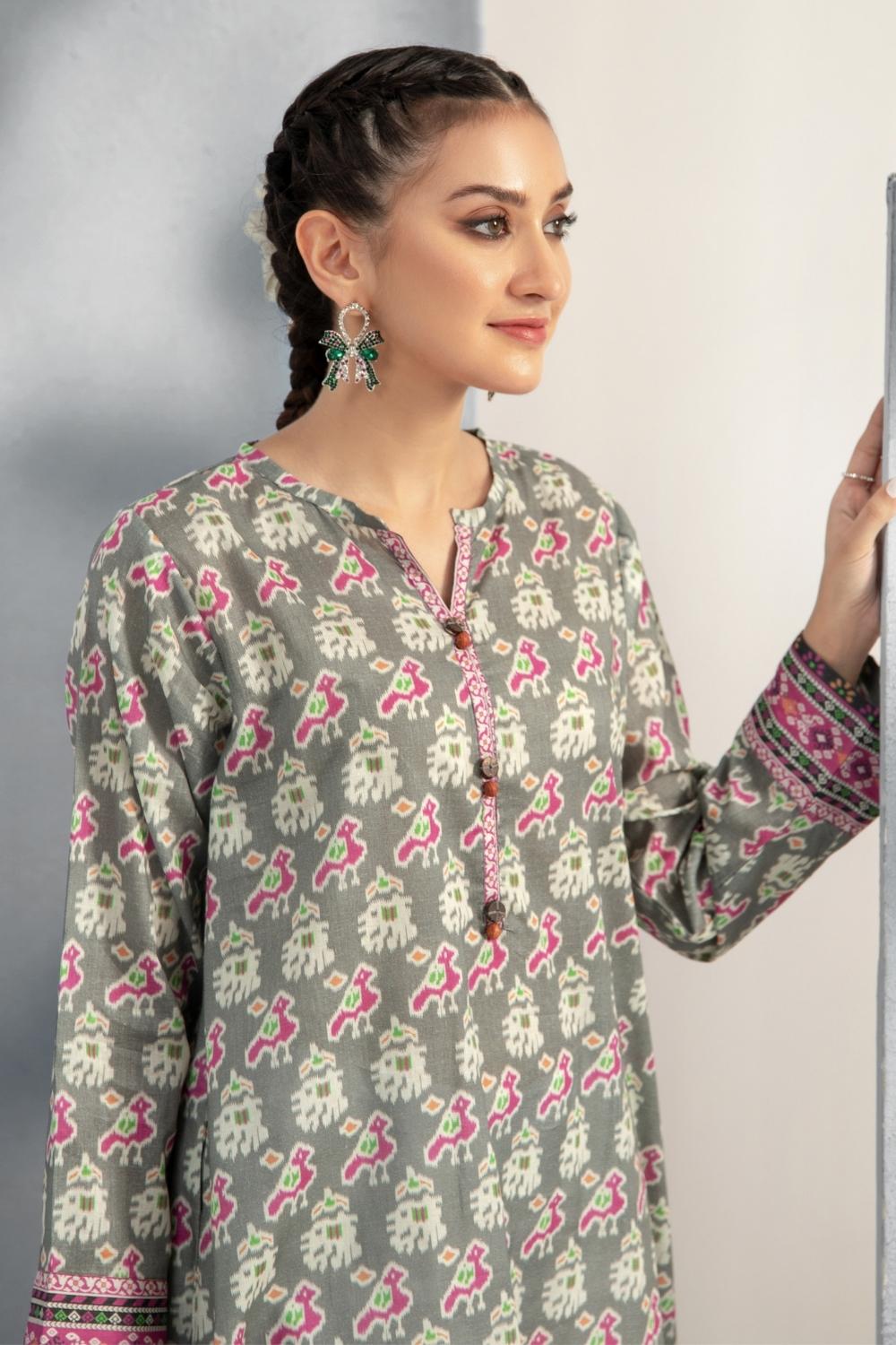 1 PC Stitched | Printed Lawn Shirt