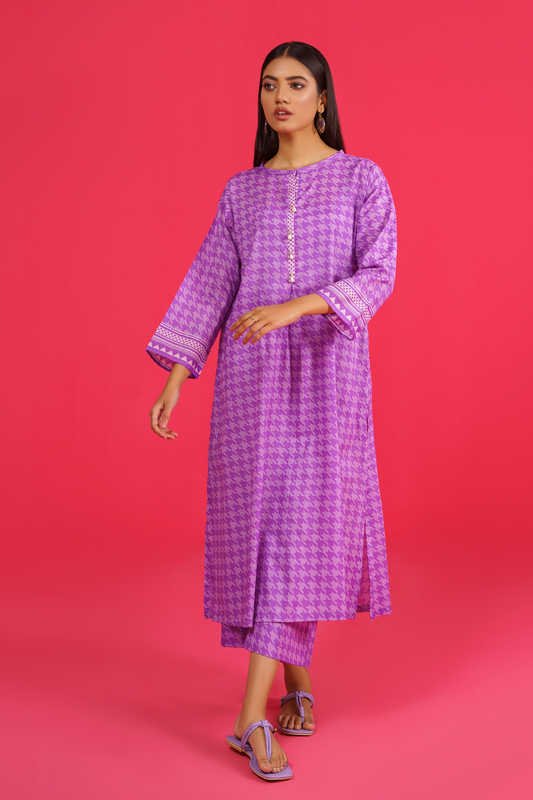 2 PC Unstitched | Printed Lawn Shirt + Trouser