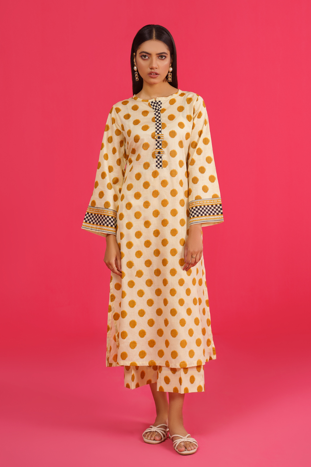 2 PC Unstitched | Printed Lawn Shirt + Trouser