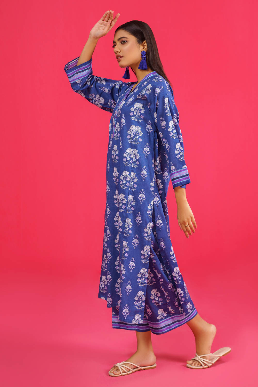 2 PC Unstitched | Printed Lawn Shirt + Trouser