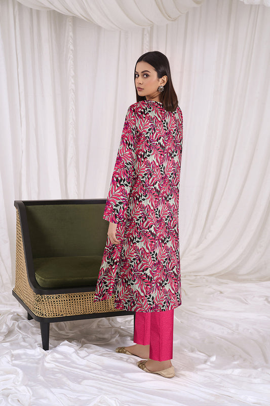 2 PC Unstitched | Printed Lawn Shirt + Trouser