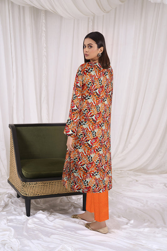 2 PC Unstitched | Printed Lawn Shirt + Trouser