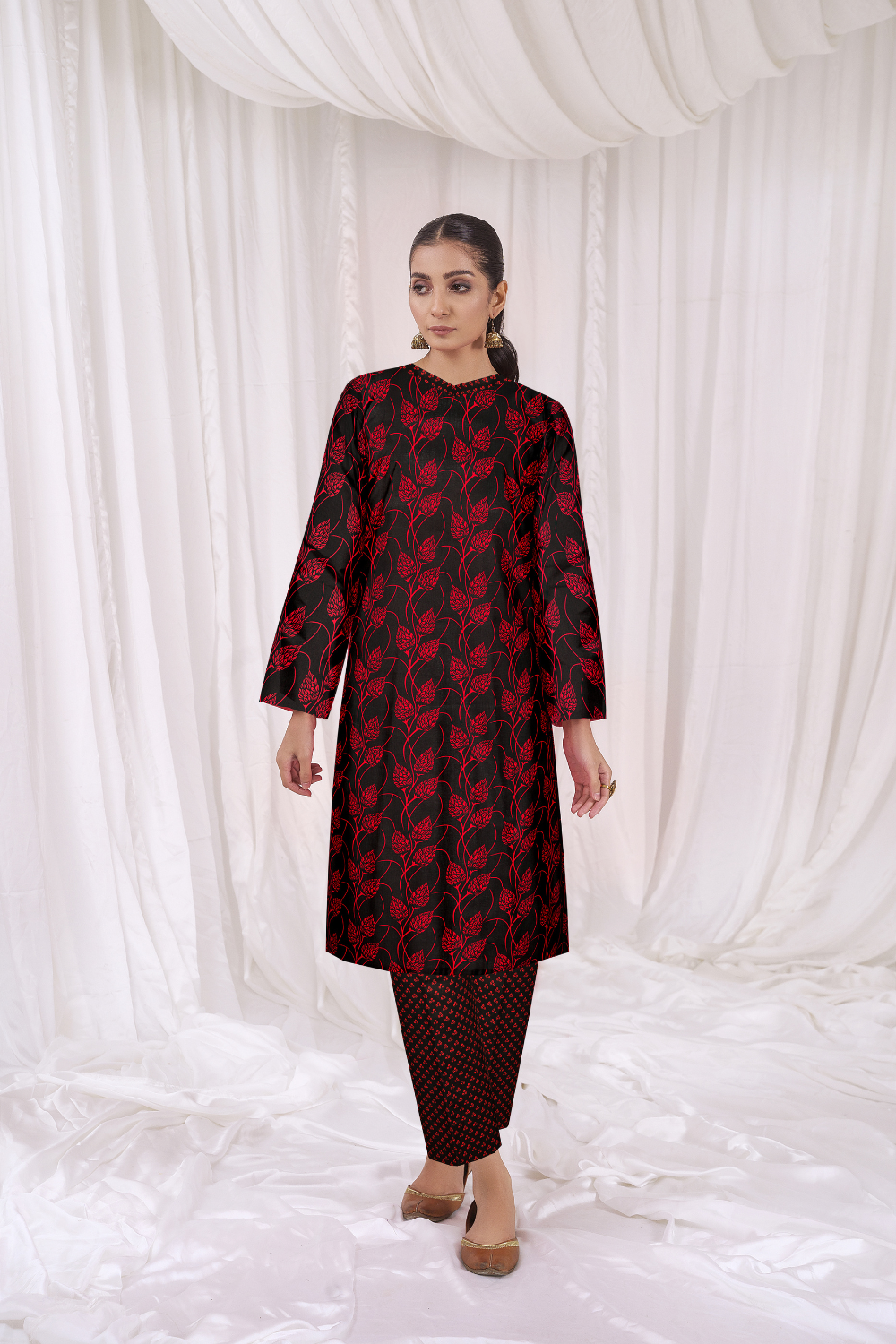 2 PC Unstitched | Printed Lawn Shirt + Trouser