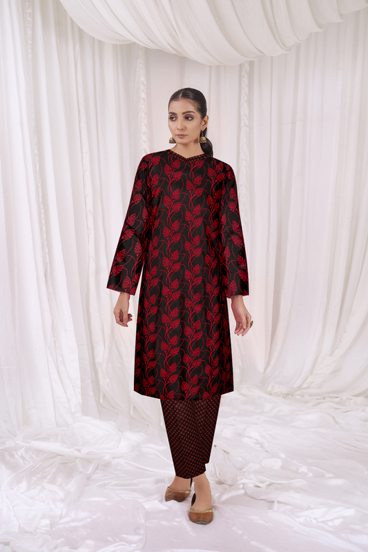 2 PC Unstitched | Printed Lawn Shirt + Trouser