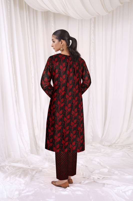 2 PC Unstitched | Printed Lawn Shirt + Trouser