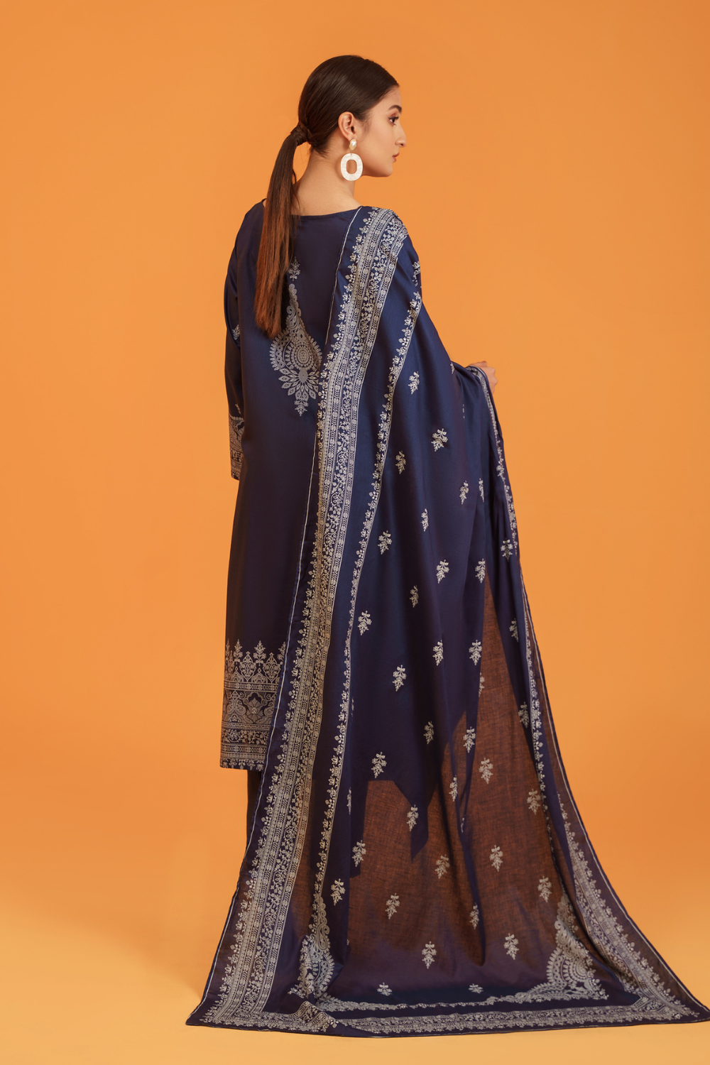 3 PC Unstitched | Printed Lawn Suit