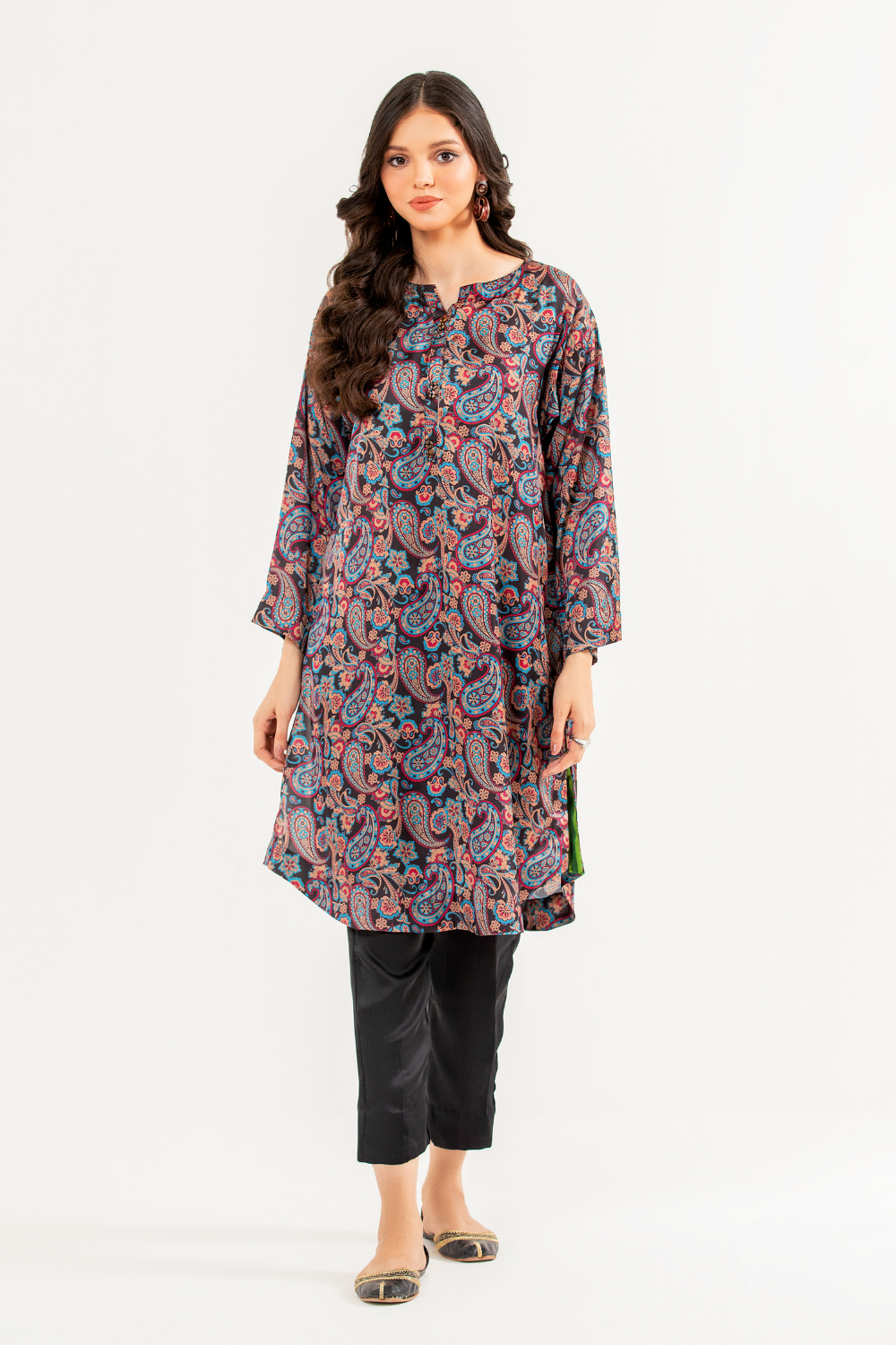 1 PC Unstitched | Poly Satin Shirt