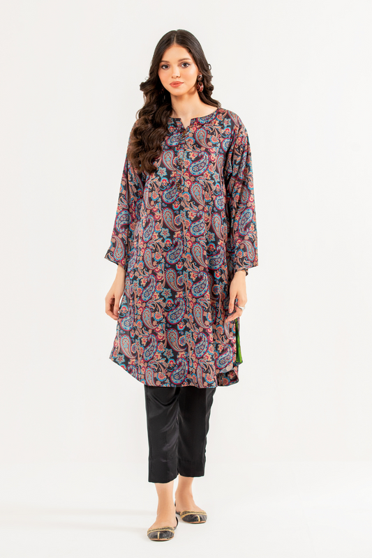 1 PC Unstitched | Poly Satin Shirt