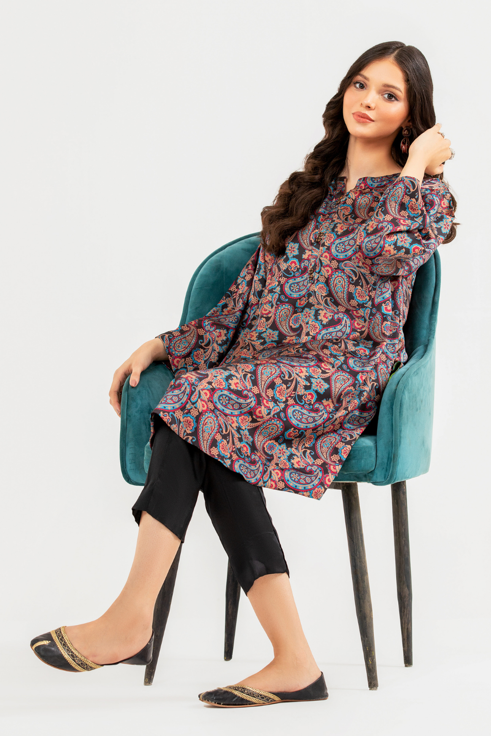 1 PC Unstitched | Poly Satin Shirt