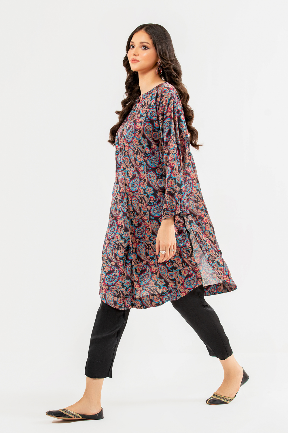 1 PC Unstitched | Poly Satin Shirt