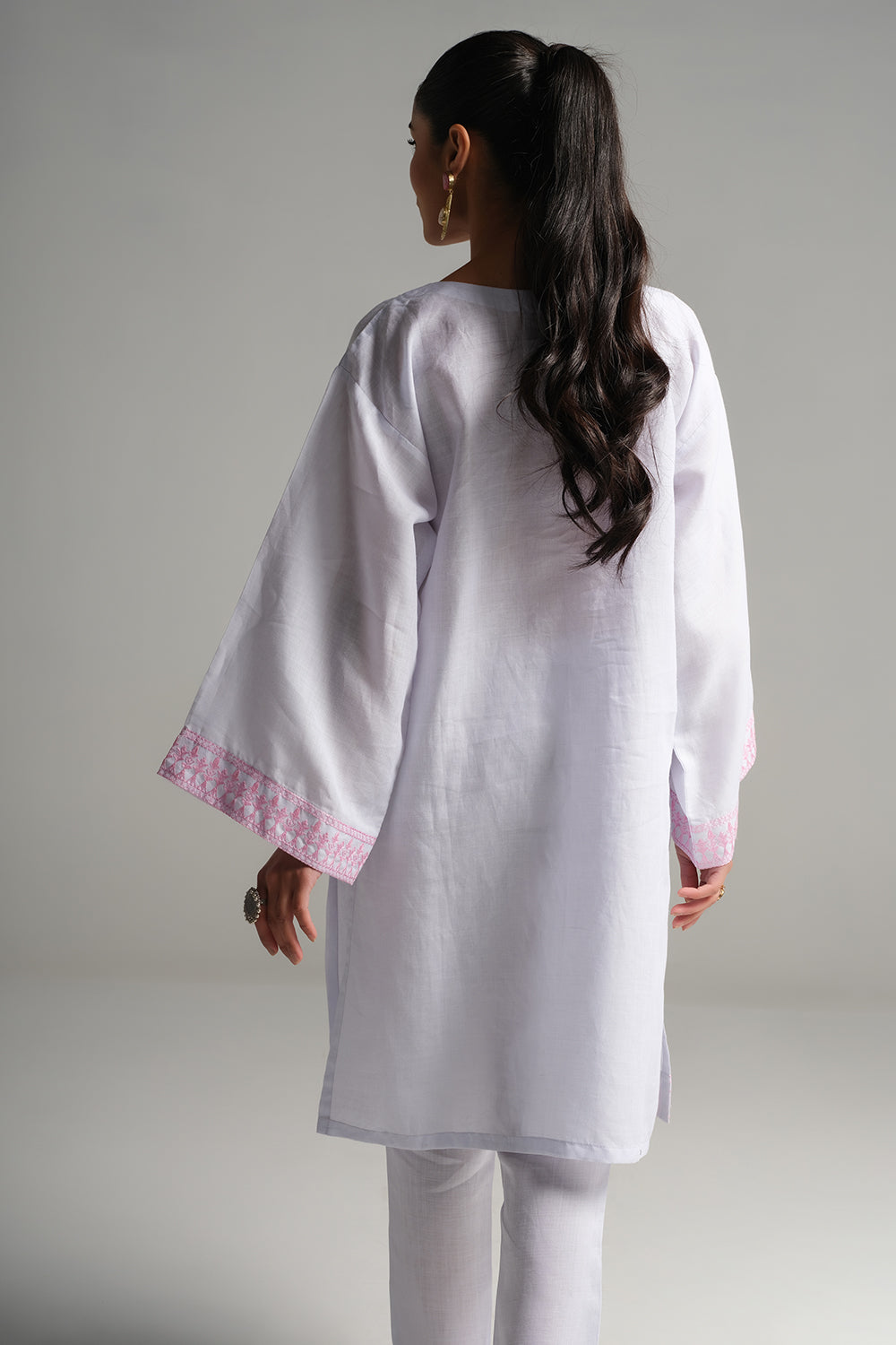 2 PC Stitched | Cotton Embroidered Shirt + Trouser