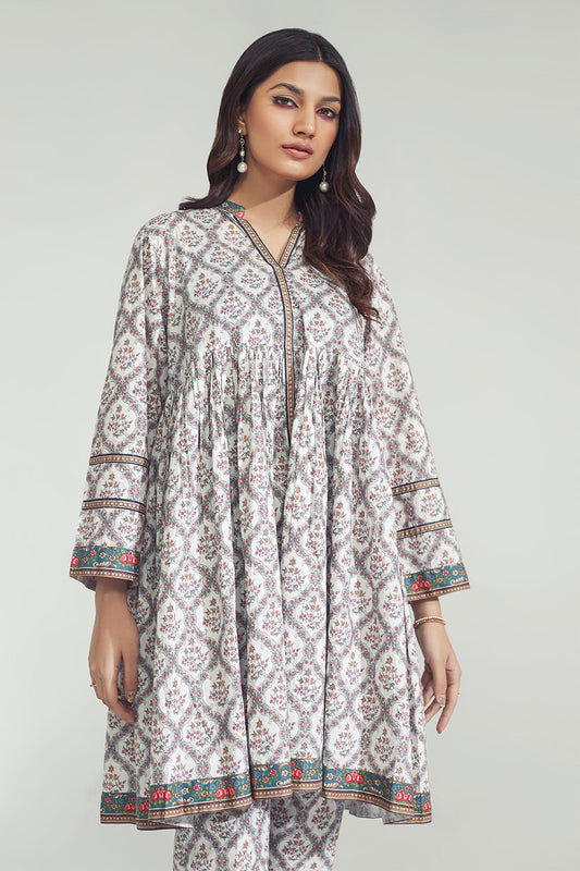 2 PC Stitched | Printed Shirt  + Trouser