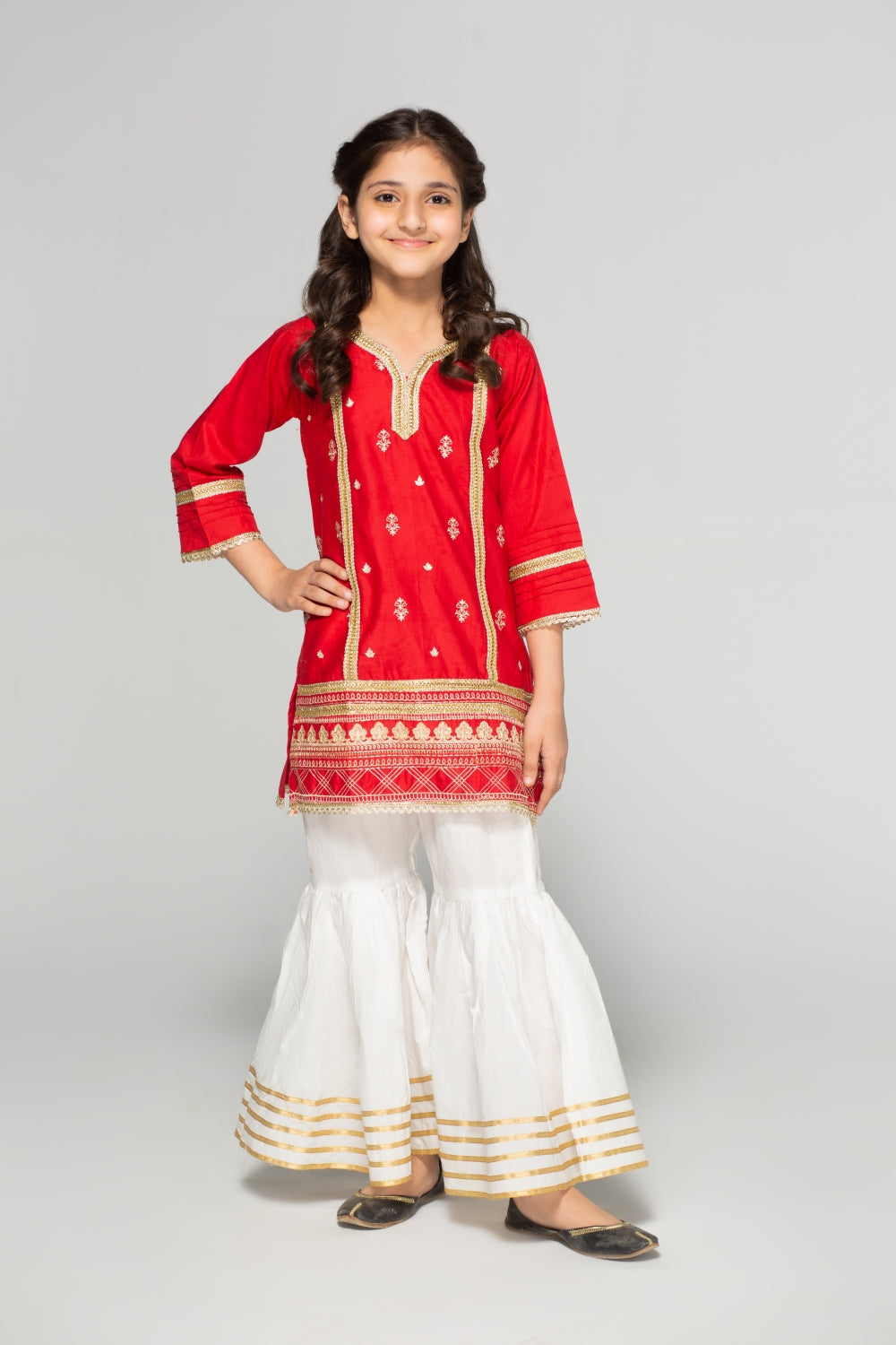 1 PC Stitched | Jaquard Embroidered Shirt