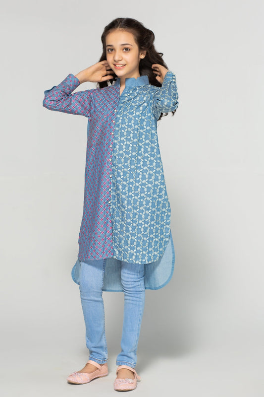 Kids Stitched Embroidered Shirt