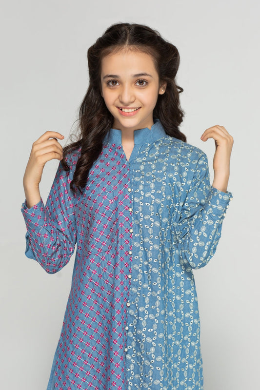 Kids Stitched Embroidered Shirt