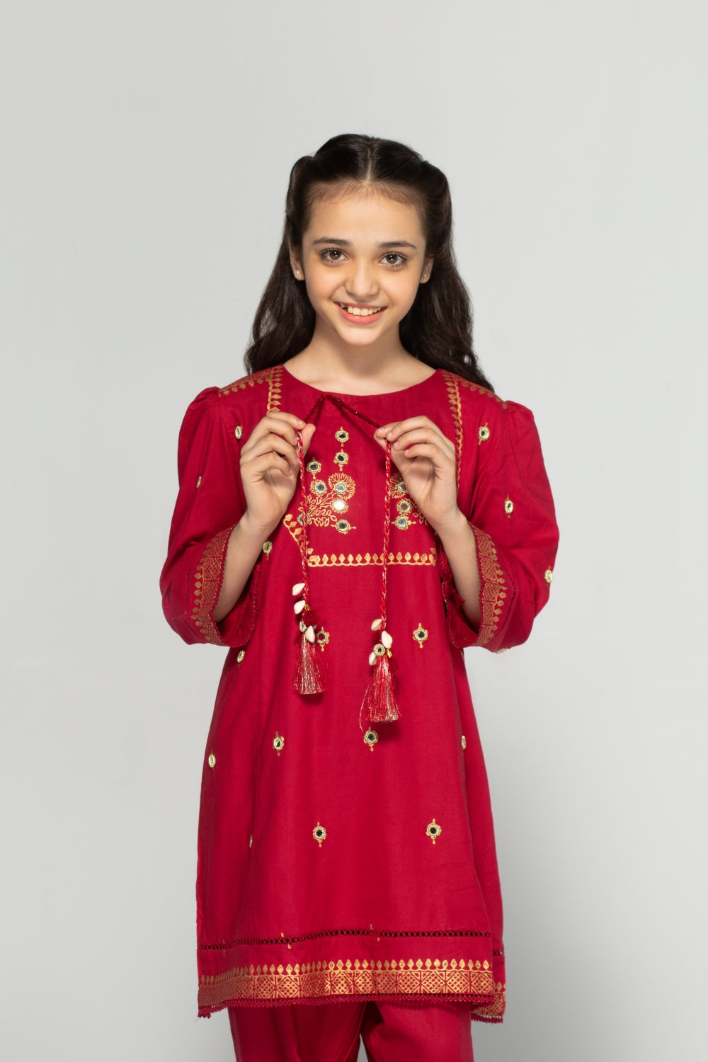 2 PC Stitched | Block Printed Shirt+ Trouser