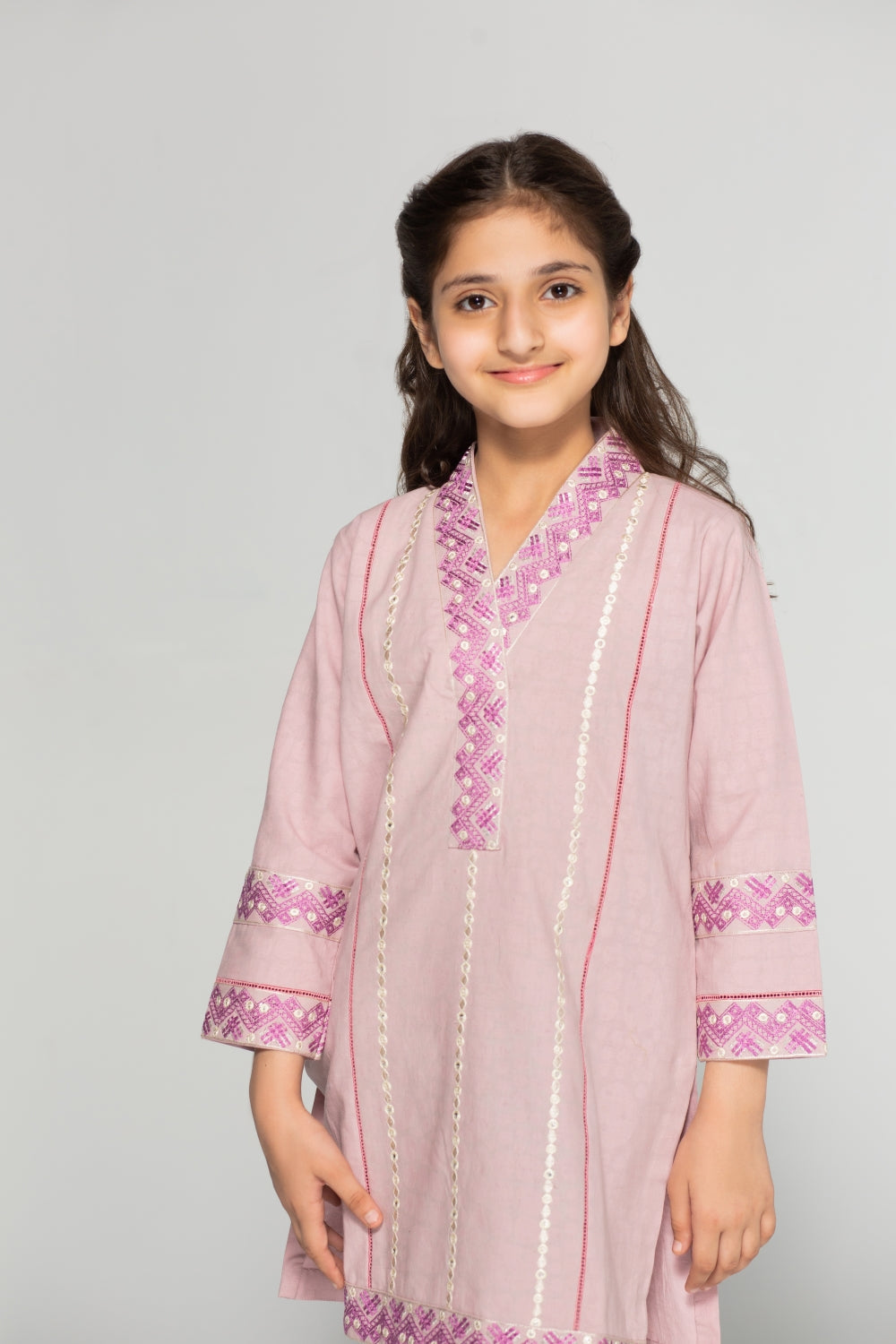 2 PC Stitched | Embroided Shirt + Trouser