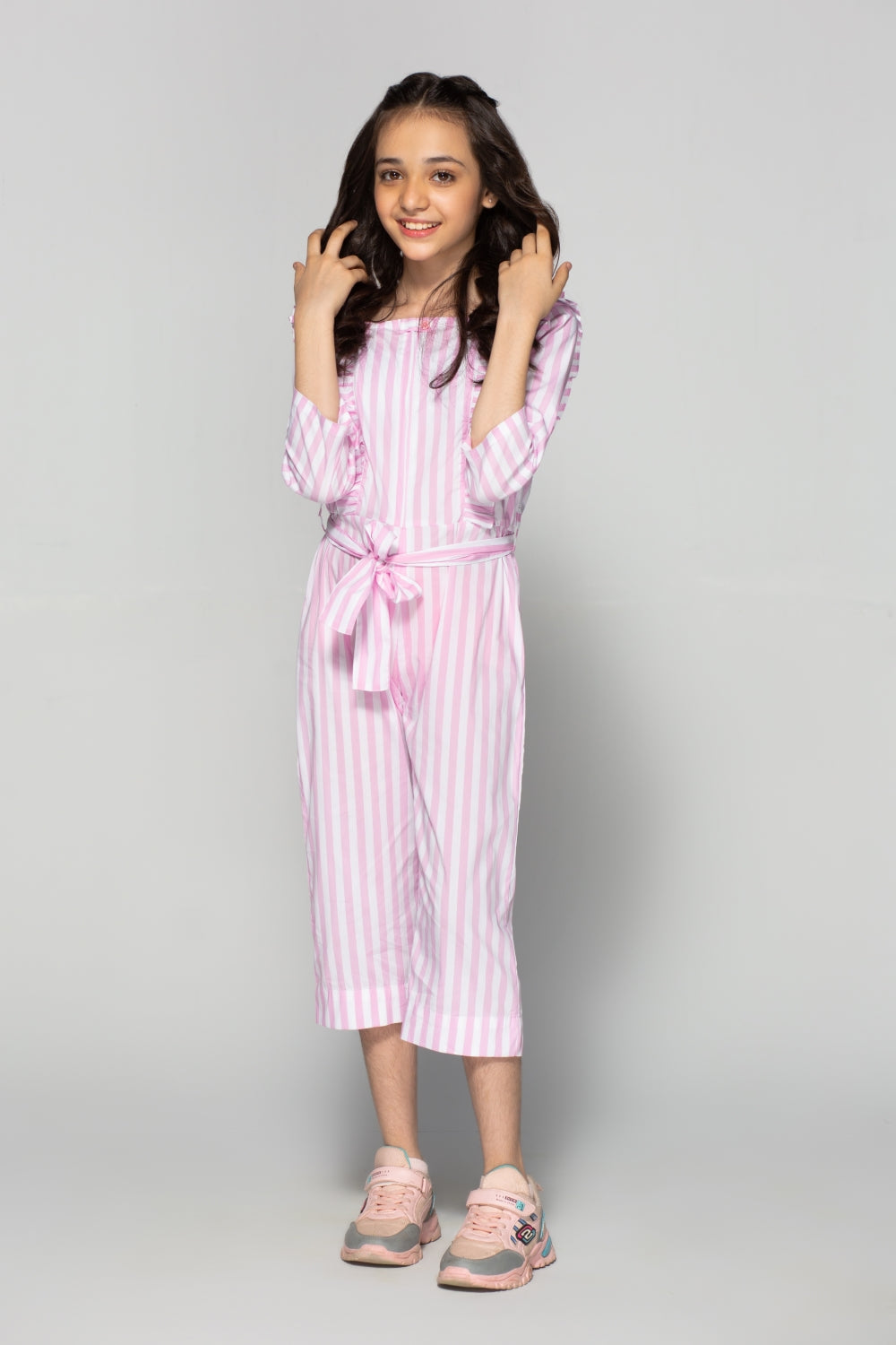 2 PC Stitched | Silk Stitched Jump Suit