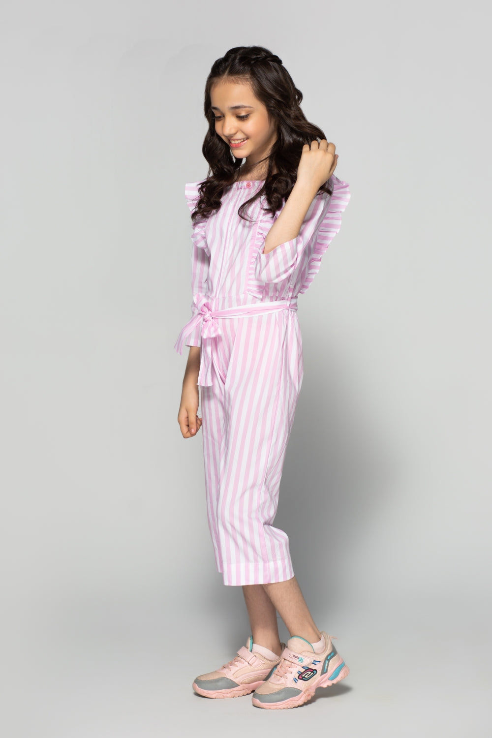 2 PC Stitched | Silk Stitched Jump Suit