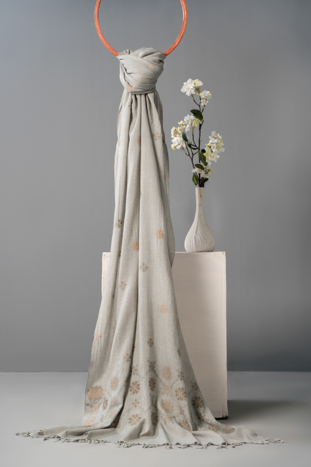 Woollen Embroidered Shawl