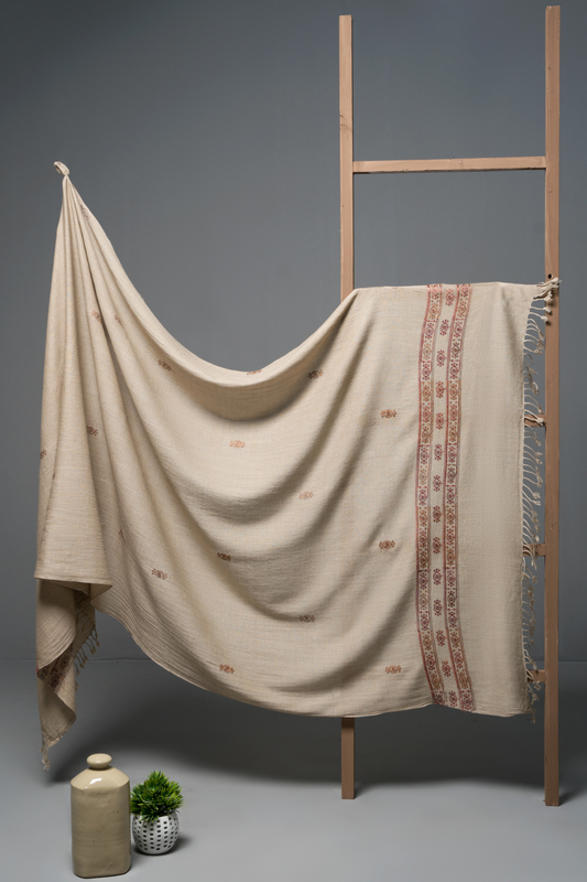 Woollen Embroidered Shawl
