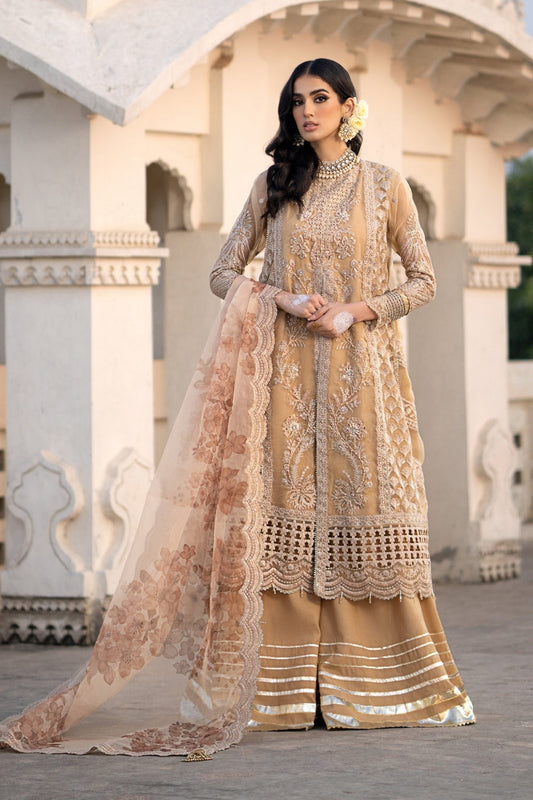 Khusbo 3PC Unstitched | Embroidered Luxury Formal Dress