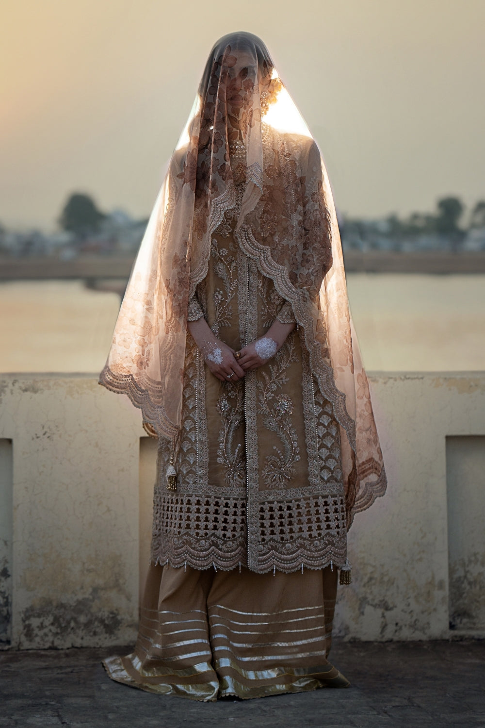 Khusbo 3PC Unstitched | Embroidered Luxury Formal Dress