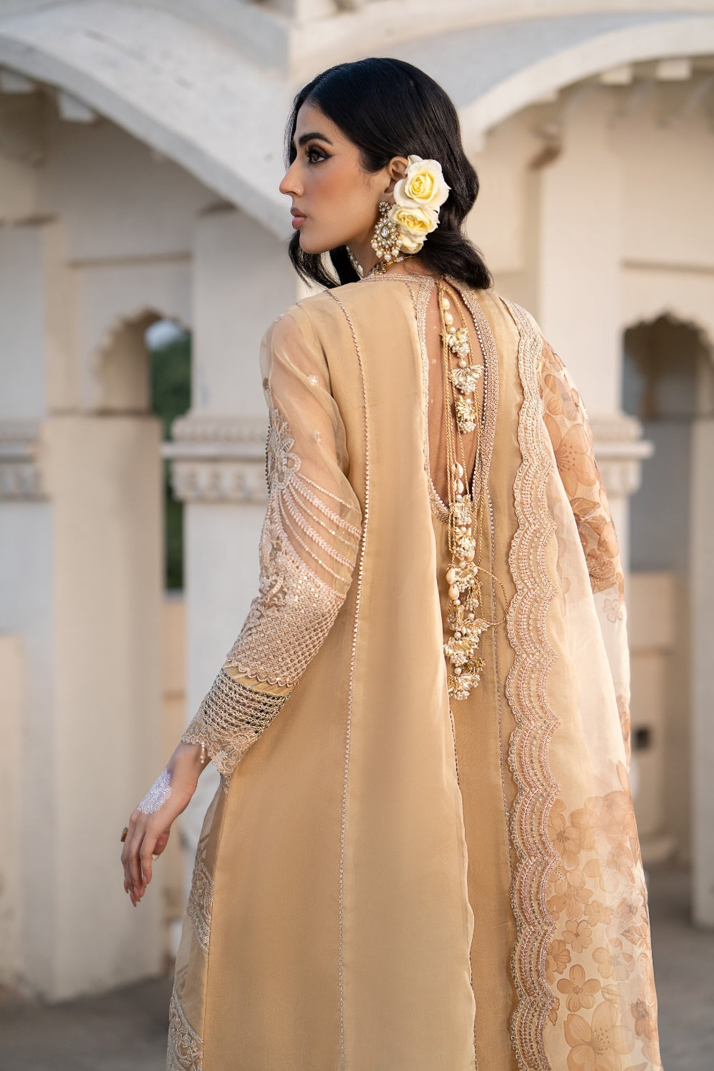 Khusbo 3PC Unstitched | Embroidered Luxury Formal Dress