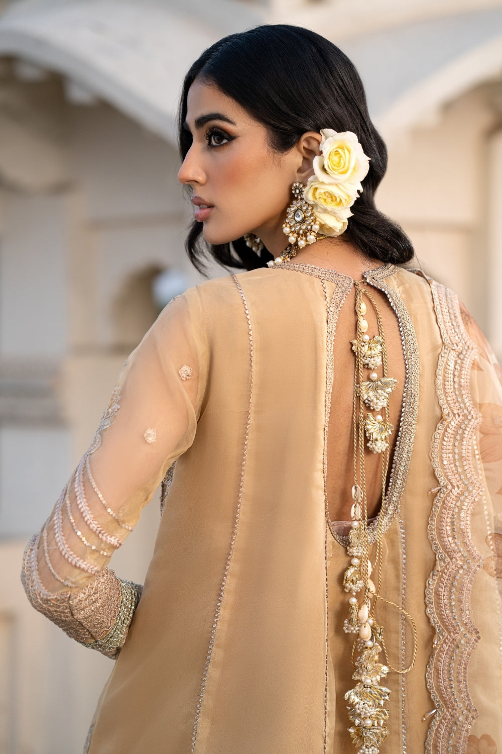 Khusbo 3PC Unstitched | Embroidered Luxury Formal Dress